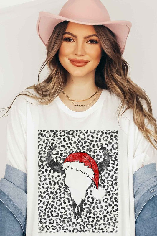 CATTLE CHRISTMAS T-SHIRT PLUS SIZE