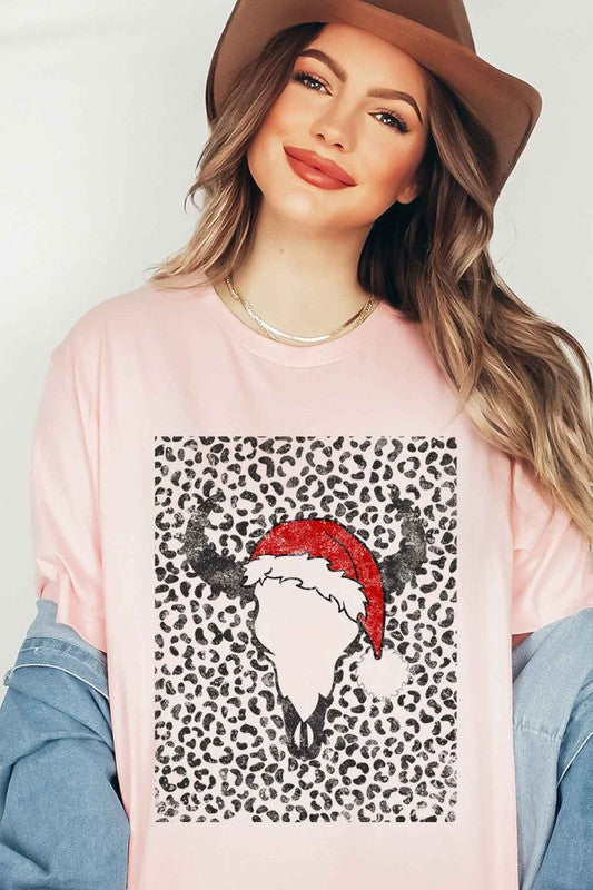 CATTLE CHRISTMAS T-SHIRT PLUS SIZE