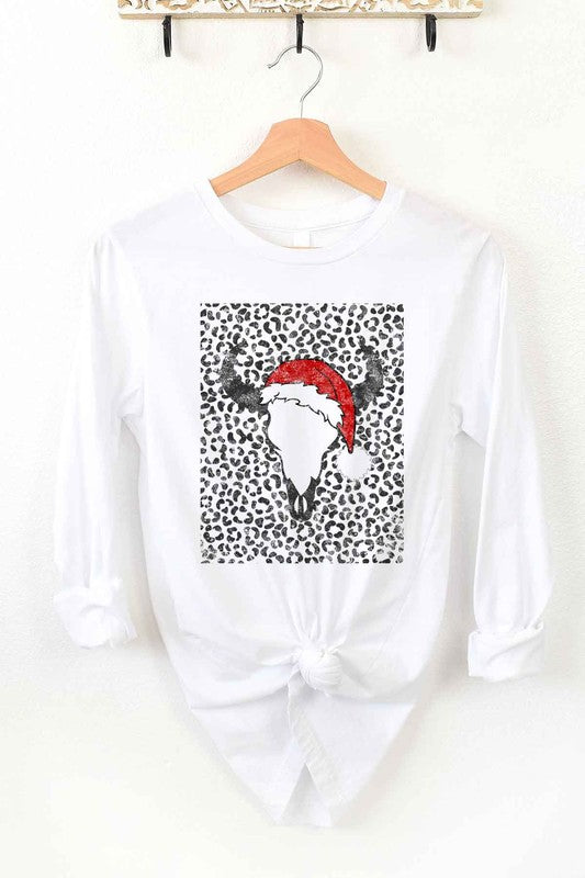 CATTLE CHRISTMAS LONG SLEEVE TEE