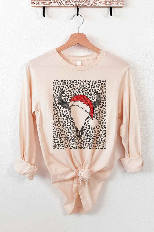 CATTLE CHRISTMAS LONG SLEEVE TEE