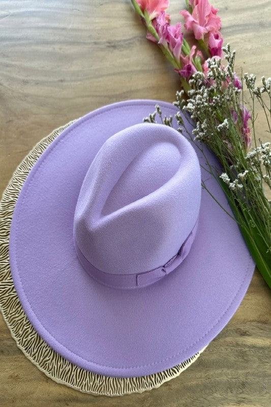 Fashion Classic Fedora Hat with Ribbone